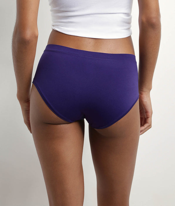 DIM Pack de 2 culottes de microfibra Fucsia y Morado Oh My Dim’s