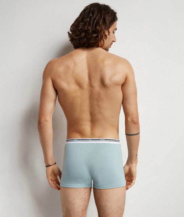 DIM Pack de 3 bóxer de hombre algodón elástico Azul Gris Classic Colors