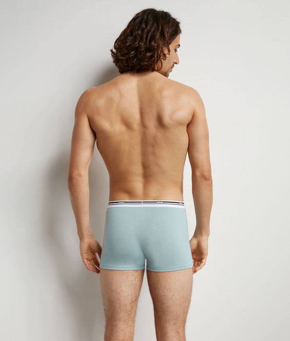 DIM Pack de 3 bóxer de hombre algodón elástico Azul Gris Classic Colors