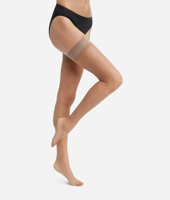 DIM Medias de mujer de gasa transparente Gazelle Dim Up Beauty