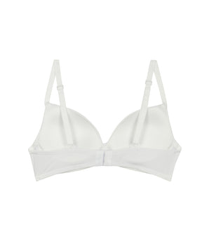 Sujetador triangular blanco con copas niña Dim Invisible