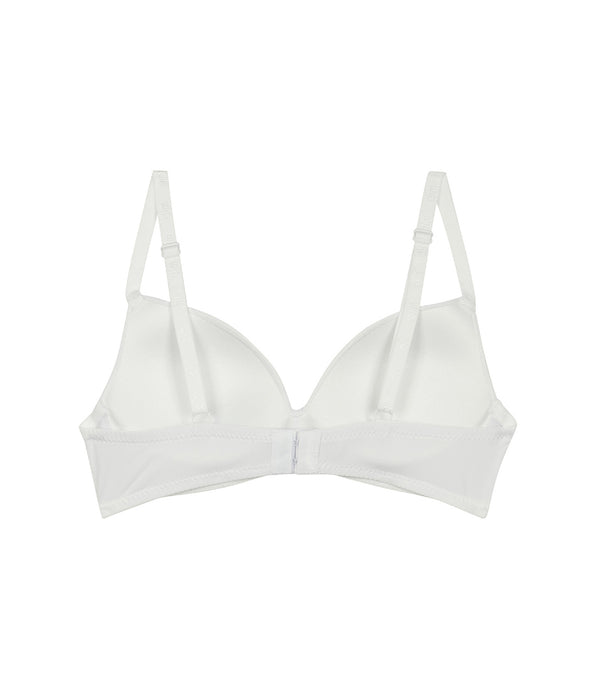 DIM Sujetador triangular blanco con copas niña Dim Invisible