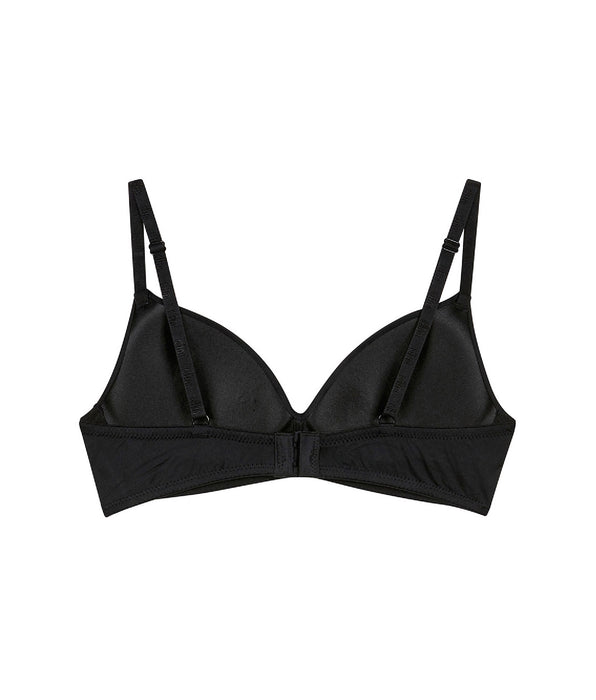 DIM Sujetador triangular negro con copas niña Dim Invisible