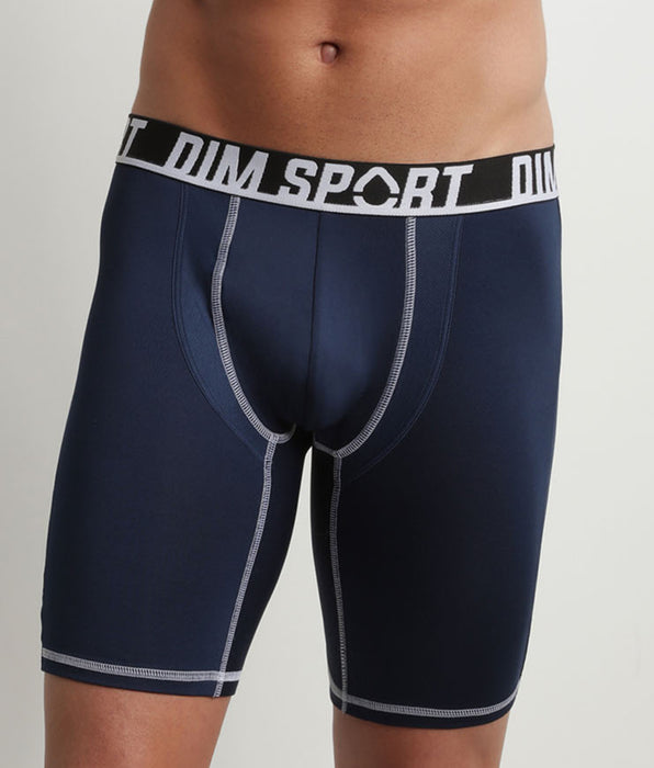 DIM Pack de bóxers largos en microfibra termorreguladores Gris Negro Dim Sport