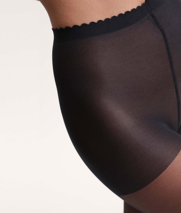 DIM 17D Body Touch Pantis transparentes efecto nude negro