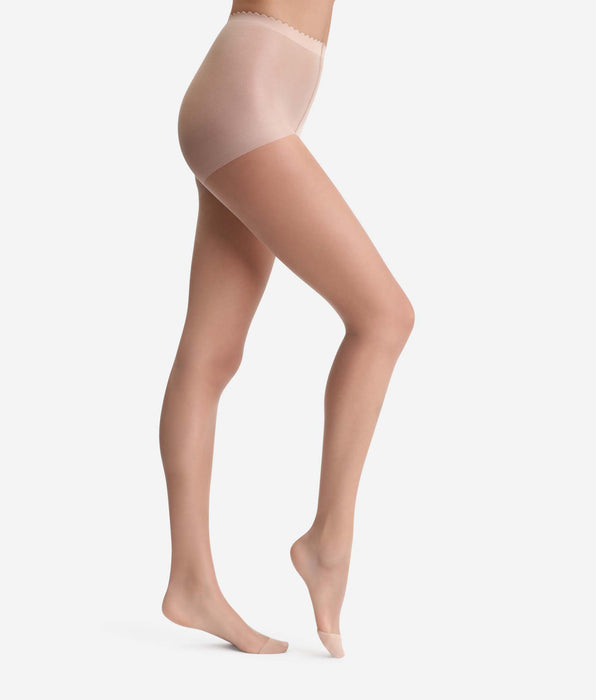 DIM Pantis de velo transparente beige efecto nude Body Touch Dim 17D