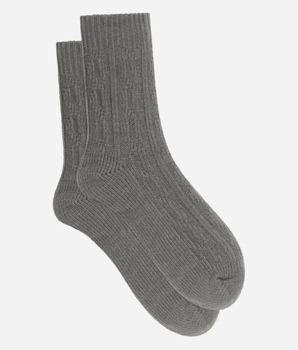 DIM Calcetines polares de mujer gris acero Cocoon