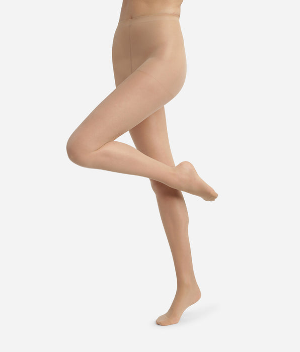 DIM Pantis de mujer color beis en Licra reforzada Beis Luminoso Ultra Resist