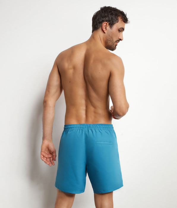 DIM Bañador bóxer para hombre Azul con estampado de limones Dim Swimwear