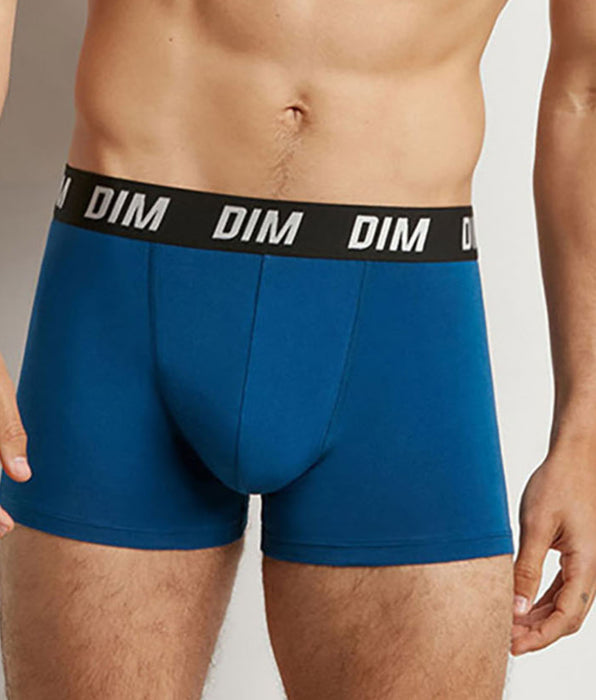 DIM Pack de 2 bóxers de hombre de termorregulación activa Azul Parma Dim Sport
