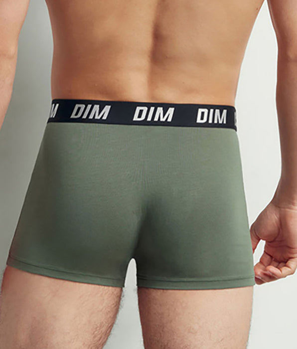DIM Pack de 2 bóxers de hombre de termorregulación activa Verde Dim Sport