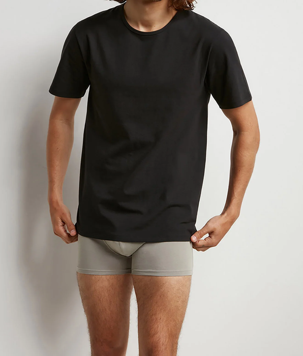 DIM Pack de 2 camisetas de hombre termorreguladoras de cuello redondo Negro Dim Sport