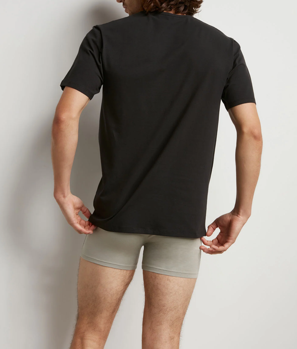 DIM Pack de 2 camisetas de hombre termorreguladoras de cuello redondo Negro Dim Sport