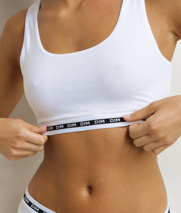 DIM Sujetador blanco de mujer Dim Icons