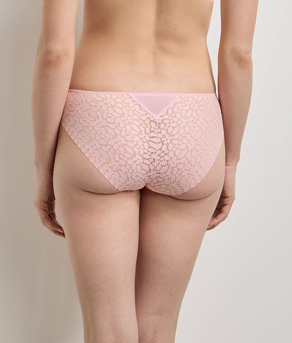 DIM Braguita rosa pétalo Daily Dentelle