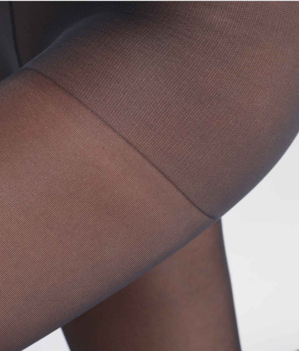 DIM Pantis de mujer semiopacos de hilo reciclado en Negro Dim Good