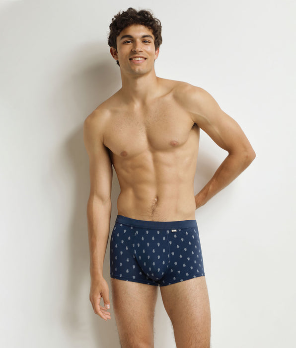 DIM Calzoncillos bóxer para hombre Negro con gotas Classic Cotton