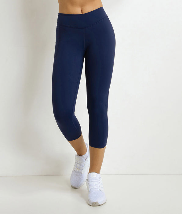 DIM Malla corta deportiva para mujer Azul medianoche Dim Move