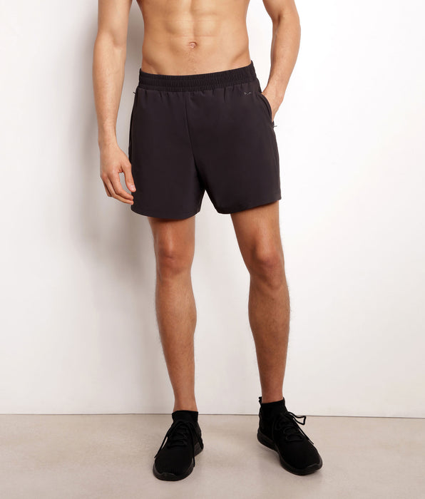 DIM Pantalón corto deportivo para hombre en tejido vaporoso negro Dim Move