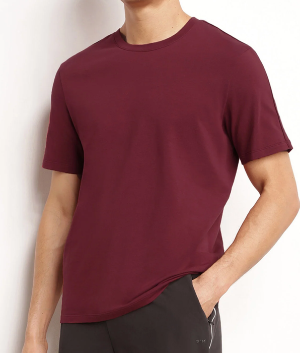 DIM Camiseta deportiva termorreguladora para hombre burdeos Dim Move