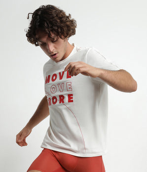 Camiseta deportiva de jersey termorregulador para hombre Red Dim Move