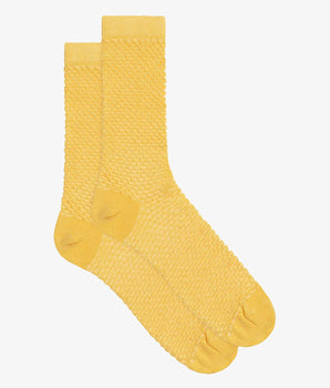 Calcetines de viscosa para mujer Efecto gofrado Limón Estilo Dim
