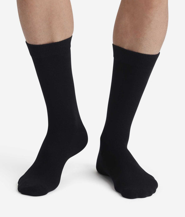 DIM Pack de 2 pares de calcetines negros Thermo para hombre