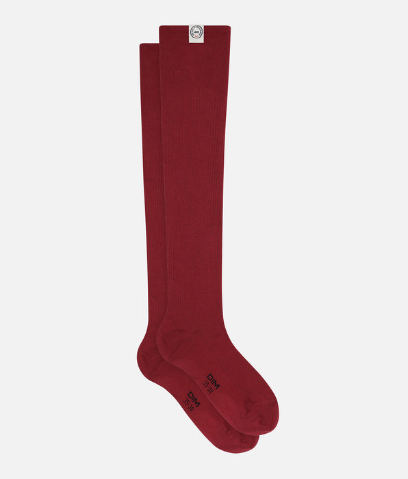DIM Calcetines altos de mujer Red Dim x Inès de La Fressange