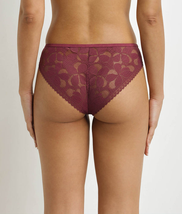 DIM Braguitas de mujer semitransparentes Fig Art Flowers