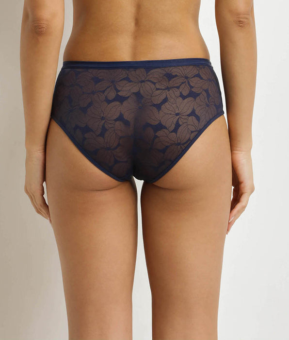 DIM Calzoncillos de talle alto para mujer Azul Dim Bloom