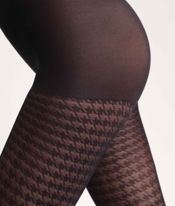 DIM Pantis negras de pata de gallo Dim Style