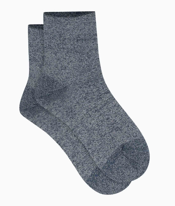 DIM Calcetines de mujer de lurex azul marino Dim Mode