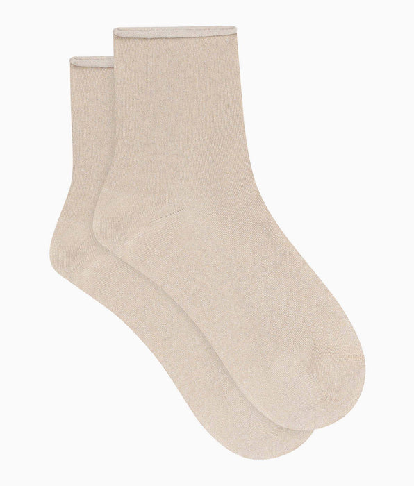 DIM Calcetines de mujer en lurex Ébène Dim Mode