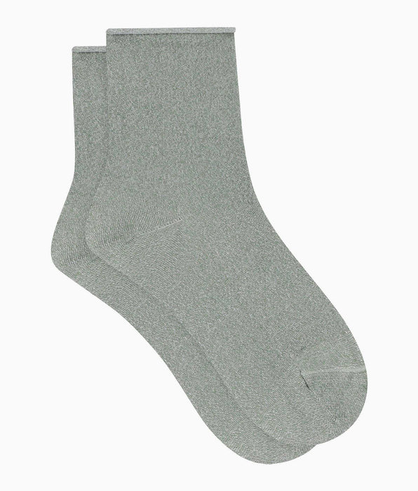 DIM Calcetines de mujer en lurex Kaki Dim Mode