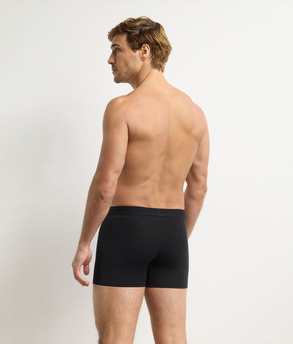 DIM Bóxer para hombre negro Trendy
