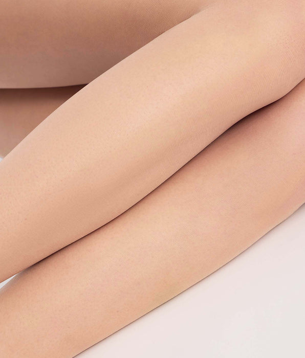 DIM Medias transparentes sin marcas Nude claro
