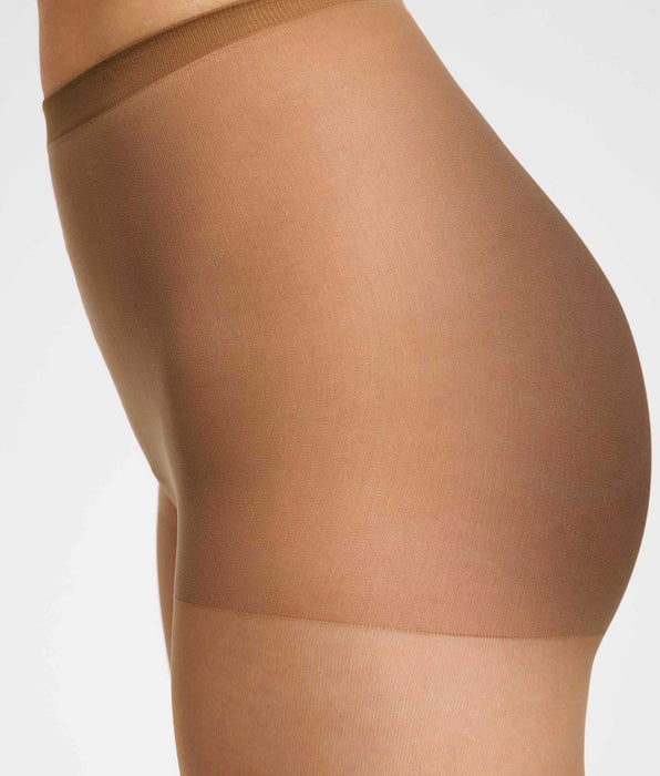 DIM Panty transparente marrón Nude sin marcas