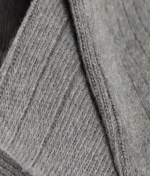 DIM Calcetines cálidos de mujer gris jaspeado