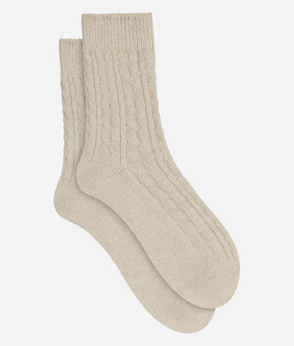 DIM Calcetines de mujer beige topo La Mode