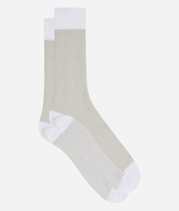 DIM Calcetines de hombre de algodón gris ratón La Mode