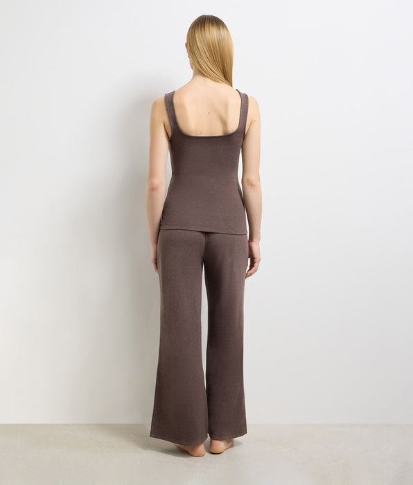 DIM Conjunto de pijama de jersey fino marrón profundo DIM x Ines de la Fressange