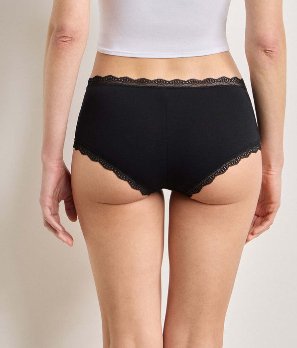 DIM Pack de 2 shortys negros Daily Coton Dentelle