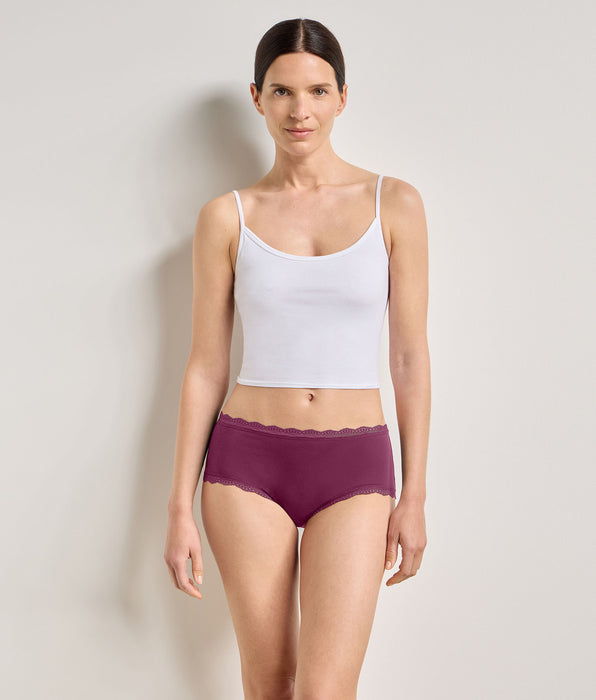 DIM Pack de 2 shortys rosa esmeralda Daily Coton Dentelle