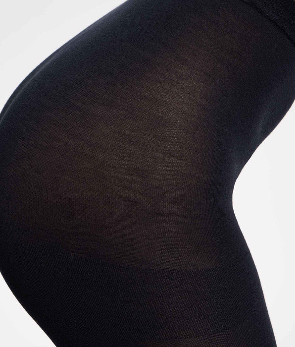DIM Medias calientes efecto lana negras 115D Thermo