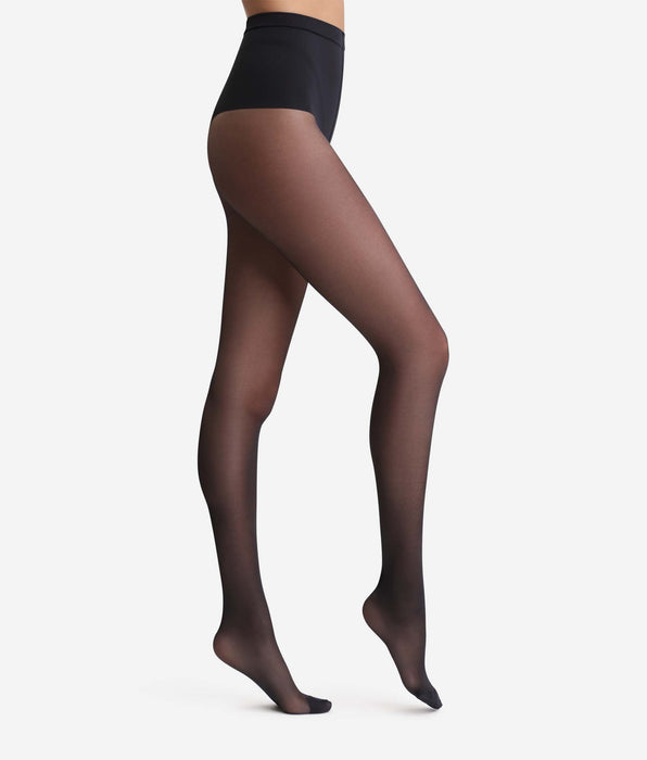 DIM Panti negro Diam's vientre plano 25D