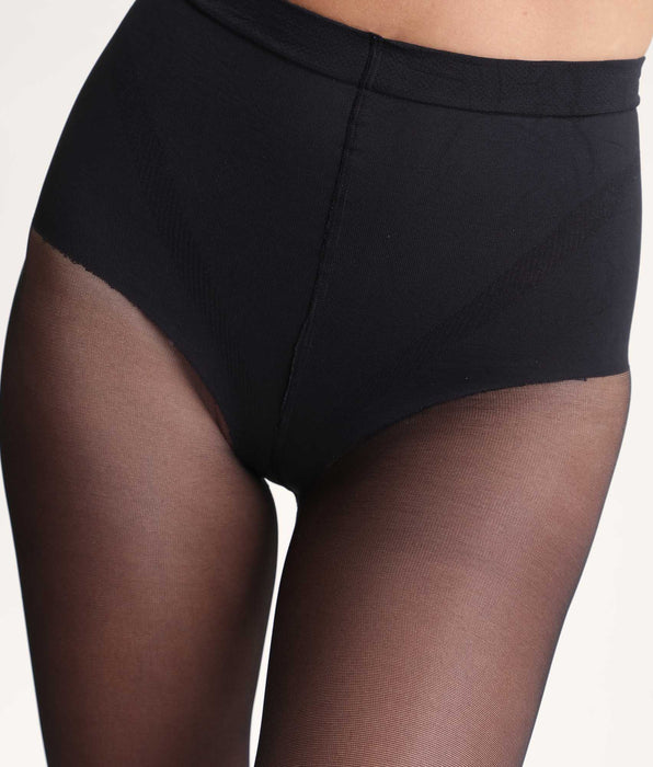 DIM Panti negro Diam's vientre plano 25D
