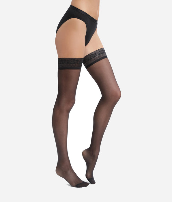 DIM Medias de mujer de gasa transparente Dim Up Beauty