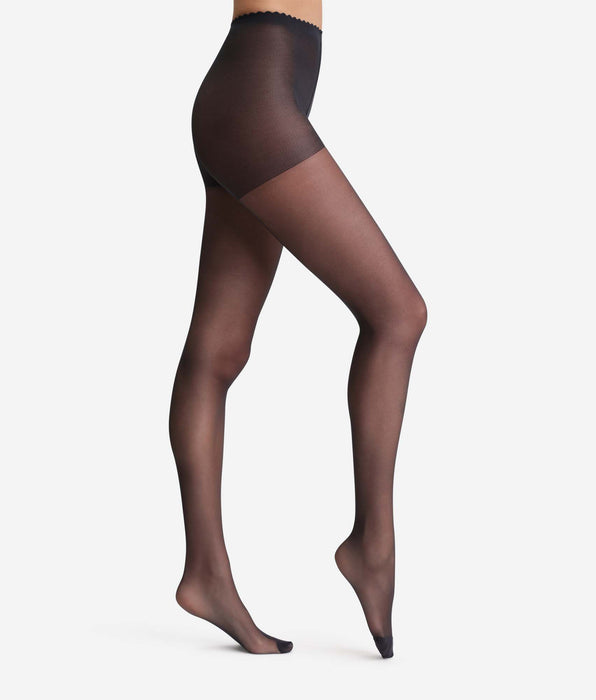 DIM Panti velo transparente negro Body Touch Dim 17D
