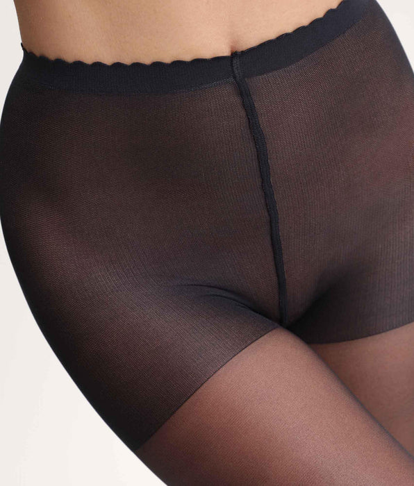 DIM Panti velo transparente negro Body Touch Dim 17D