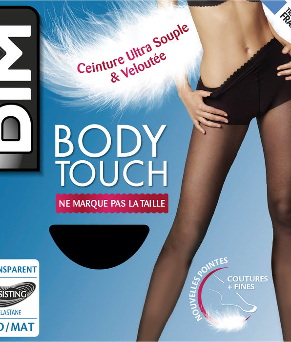 DIM Panti velo transparente negro Body Touch Dim 17D